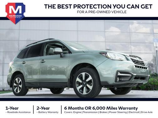 Jasmine Green Metallic 2018 Subaru Forester 2.5i Limited