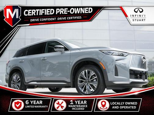 Harbor Gray 2026 INFINITI QX60 Luxe