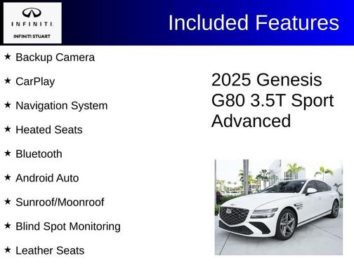 Uyuni White 2025 Genesis G80 3.5T