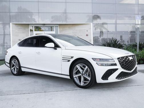 Uyuni White 2025 Genesis G80 3.5T