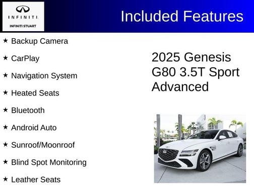 Uyuni White 2025 Genesis G80 3.5T