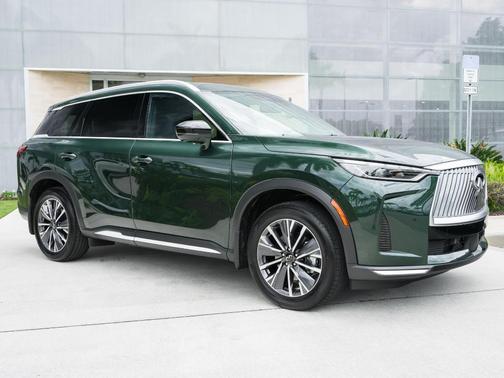 Deep Emerald 2026 INFINITI QX60 LUXE