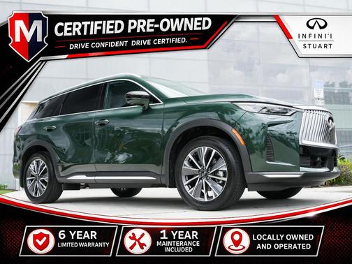 Deep Emerald 2026 INFINITI QX60 LUXE SUV