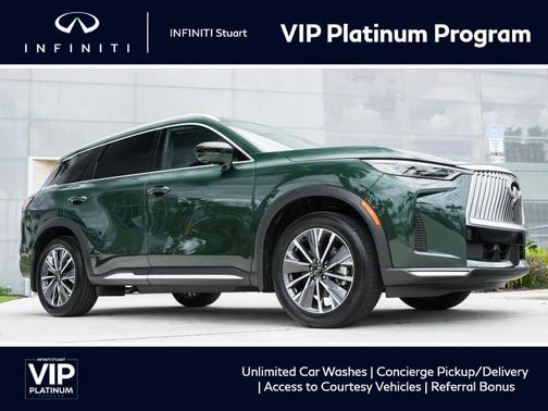 Deep Emerald 2026 INFINITI QX60 LUXE