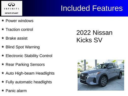 2022 Nissan Kicks SV