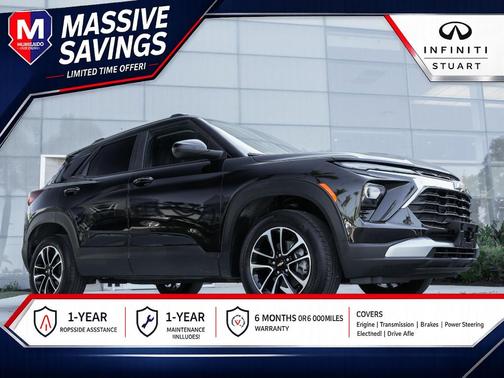 Mosaic Black Metallic 2025 Chevrolet Trailblazer LT