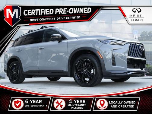 Harbor Gray 2026 INFINITI QX60 SPORT