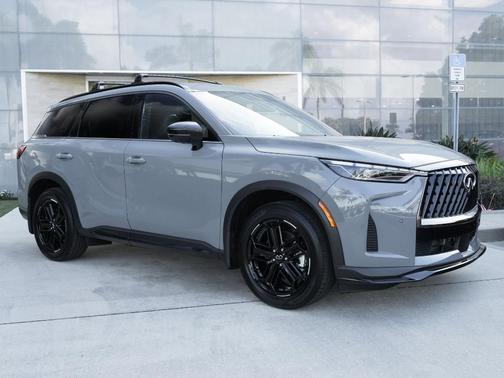 Harbor Gray 2026 INFINITI QX60 SPORT