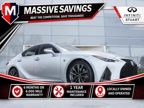 Iridium 2023 Lexus IS 350 F SPORT Design