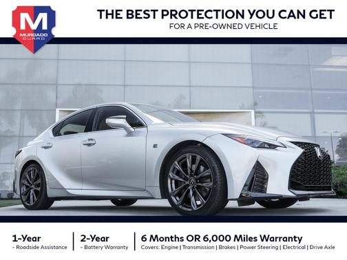 Iridium 2023 Lexus IS 350 F SPORT Design