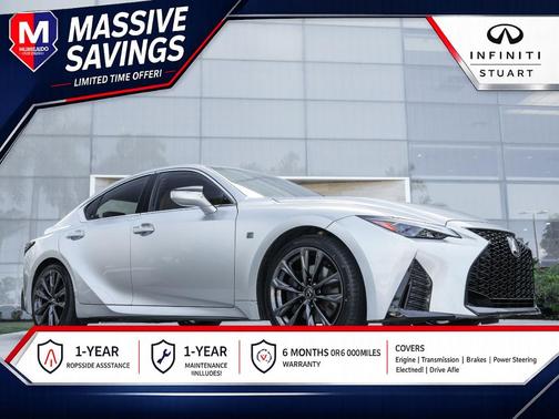 Iridium 2023 Lexus IS 350 F SPORT Design