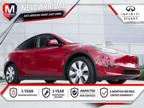 Red Multi 2022 Tesla Model Y Long Range