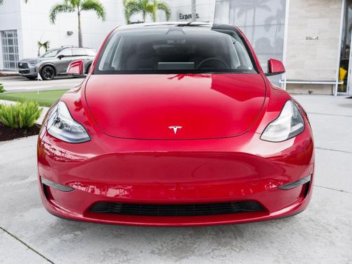 Red Multi 2022 Tesla Model Y Long Range