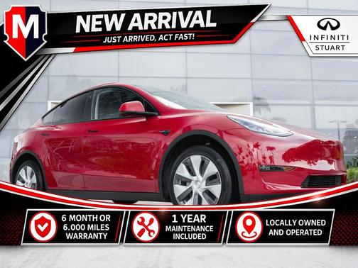Red Multi 2022 Tesla Model Y Long Range