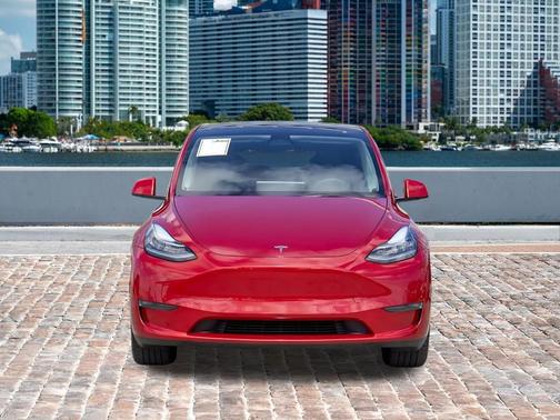 Red Multi 2022 Tesla Model Y Long Range