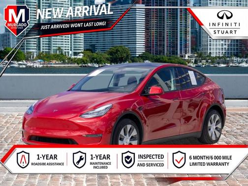 Red Multi 2022 Tesla Model Y Long Range