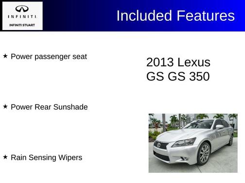 2013 Lexus GS 350 Base