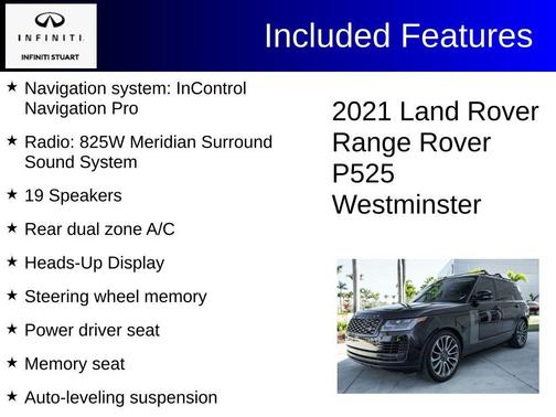 2021 Land Rover Range Rover P525 HSE Westminster