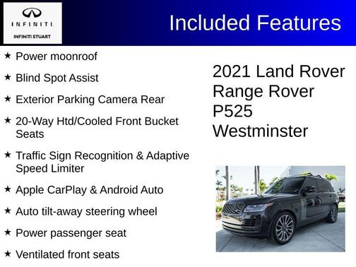 2021 Land Rover Range Rover P525 HSE Westminster
