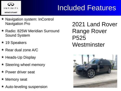 2021 Land Rover Range Rover P525 HSE Westminster