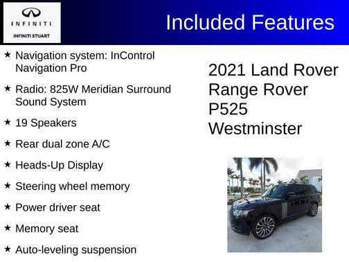 2021 Land Rover Range Rover P525 HSE Westminster