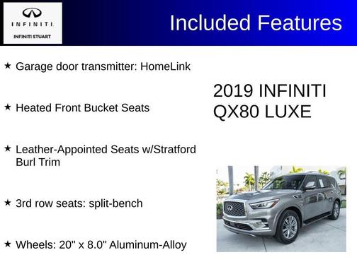 2019 INFINITI QX80 Luxe