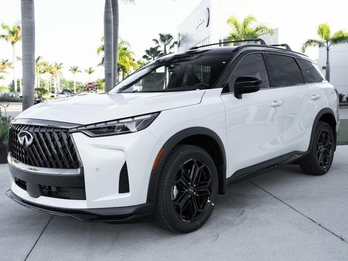 2t Rad Wht 2027 INFINITI QX60 Luxe