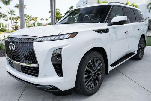 Radiant White 2026 INFINITI QX80 AUTOGRAPH