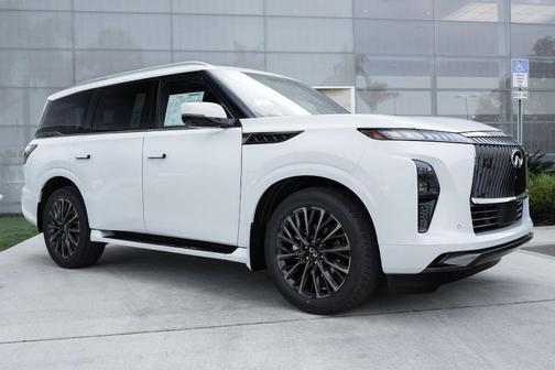 Radiant White 2026 INFINITI QX80 AUTOGRAPH