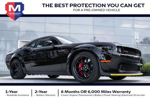 Pitch Black Clearcoat 2023 Dodge Challenger R/T Scat Pack