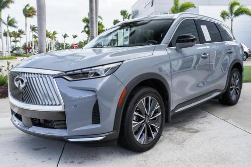 Harbor Gray 2026 INFINITI QX60 Luxe