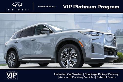 Harbor Gray 2026 INFINITI QX60 Luxe
