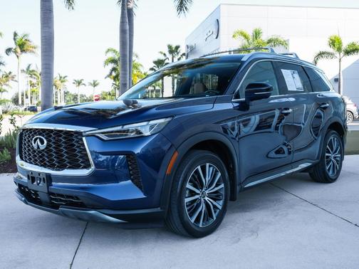 Grand Blue 2023 INFINITI QX60 SENSORY