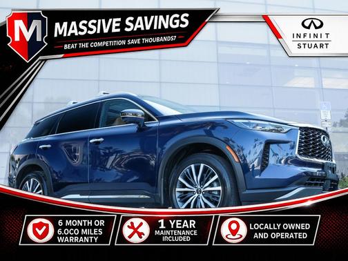 Grand Blue 2023 INFINITI QX60 SENSORY