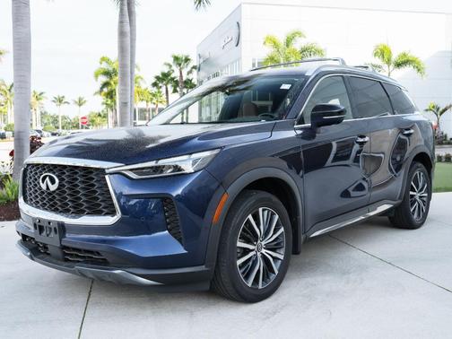 Grand Blue 2023 INFINITI QX60 SENSORY