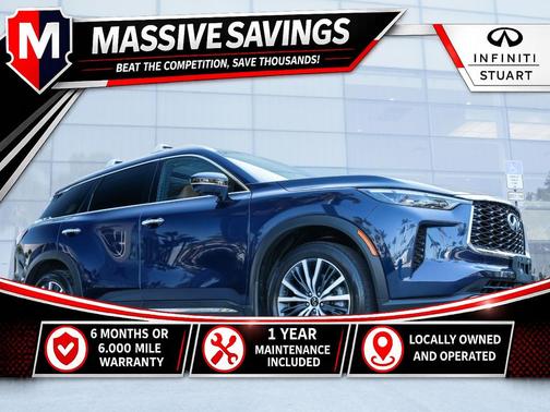 Grand Blue 2023 INFINITI QX60 SENSORY