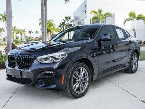 Carbon Black Metallic 2021 BMW X4 M40i