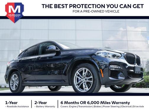 Carbon Black Metallic 2021 BMW X4 M40i