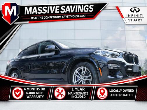 Carbon Black Metallic 2021 BMW X4 M40i