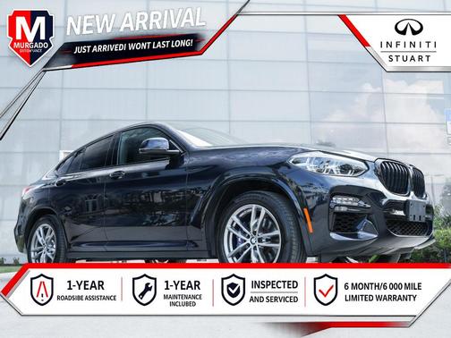 Carbon Black Metallic 2021 BMW X4 M40i