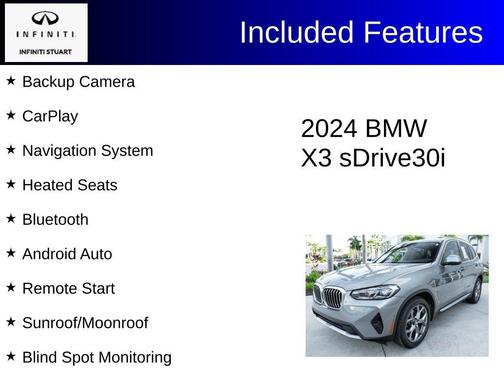 2024 BMW X3 sDrive30i