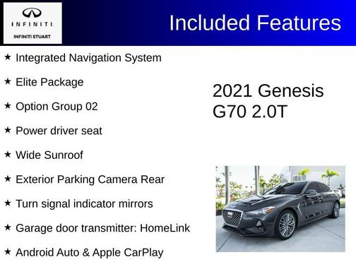 2021 Genesis G70 2.0T