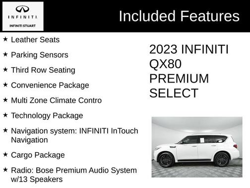 2023 INFINITI QX80 PREMIUM SELECT