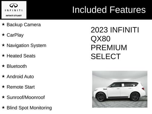 2023 INFINITI QX80 PREMIUM SELECT