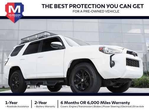 Super White 2018 Toyota 4Runner SR5