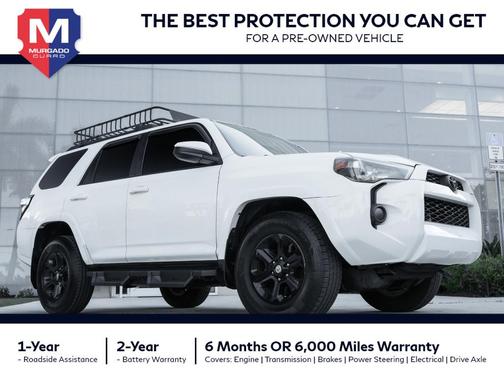 Super White 2018 Toyota 4Runner SR5