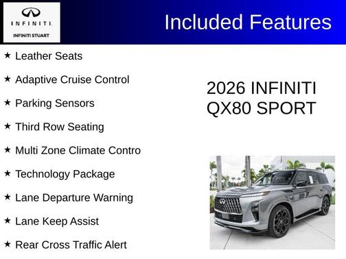 2t Dynamic Meta 2026 INFINITI QX80 SPORT