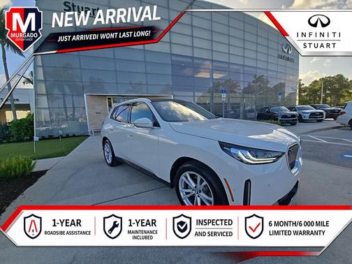 Alpine White 2025 BMW X3 30 xDrive
