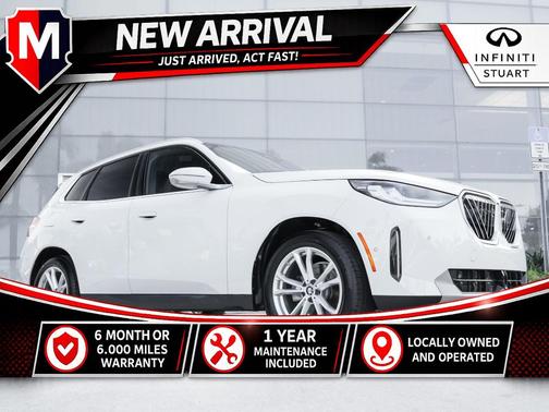 Alpine White 2025 BMW X3 30 xDrive