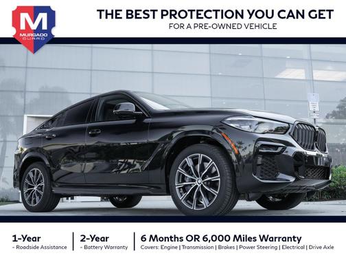 Black Sapphire Metallic 2023 BMW X6 M50i